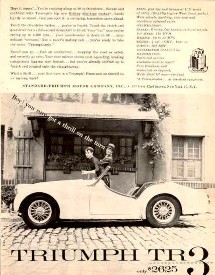 Period TR3 Advert